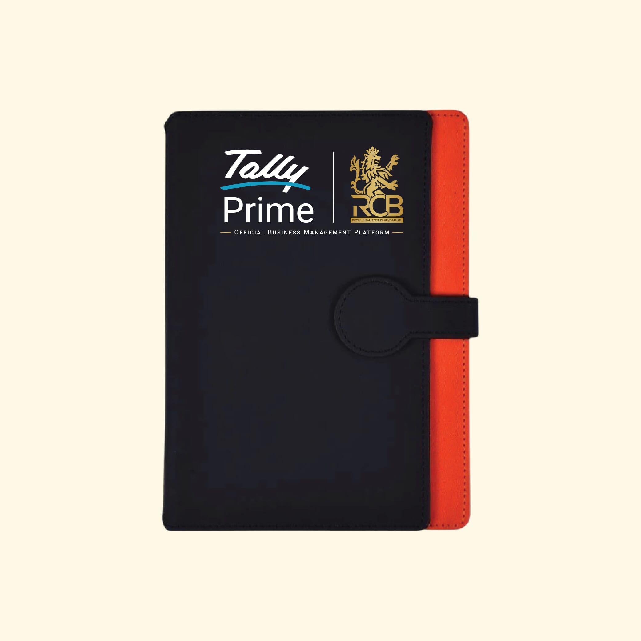 Element Notebook-Black with Red- A5- 96 Sheets